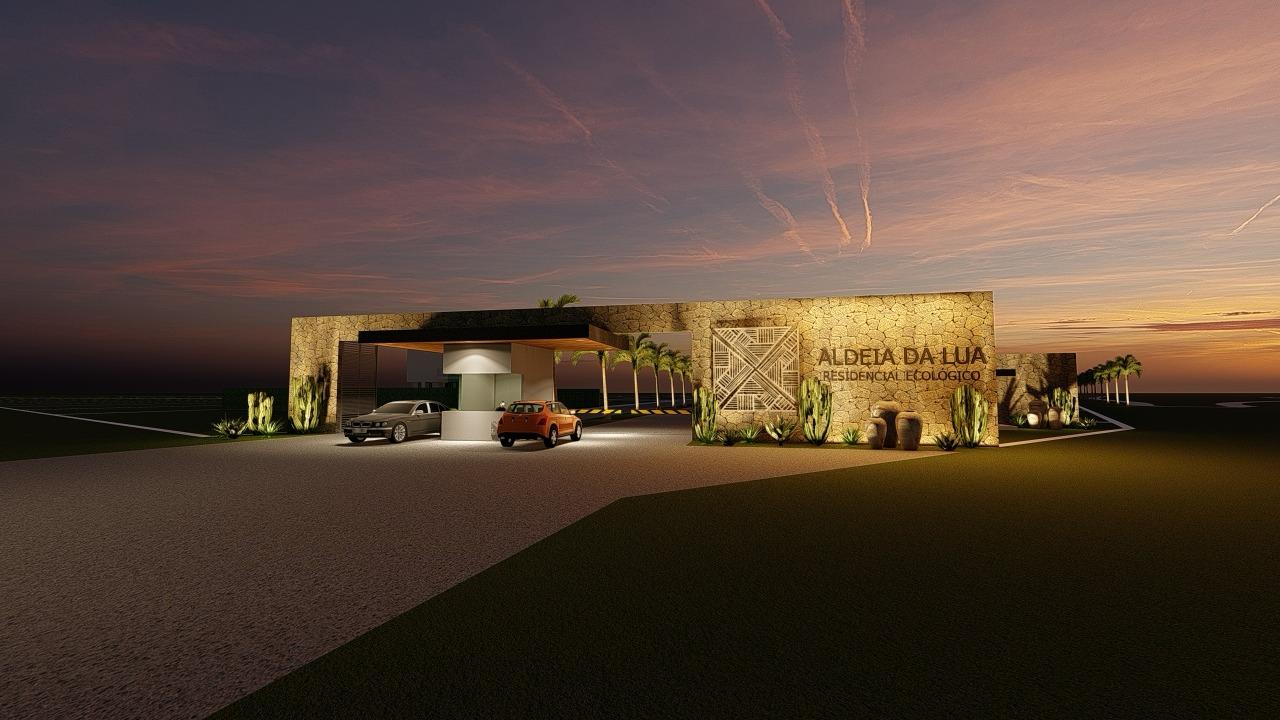 Entrada ao entardecer